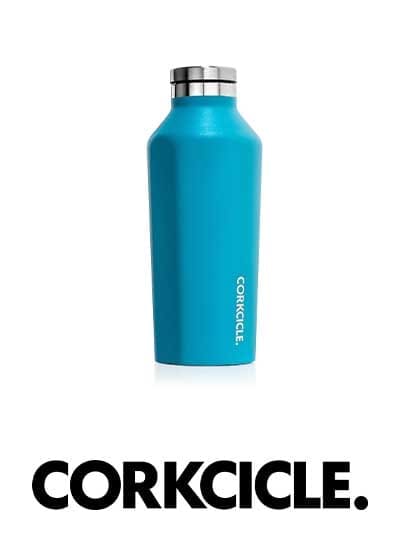 Product image of a wine chiller above the CORKCICLE logo